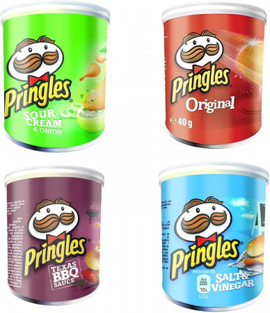 PRINGLES MIXED FLAVOUR 42GM